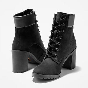Women's Allington Mid Lace-Up Boot - Black - Size 7.5